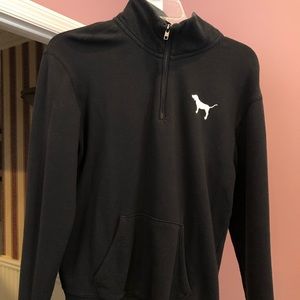 PINK Victoria’s Secret Half zip sweatshirt